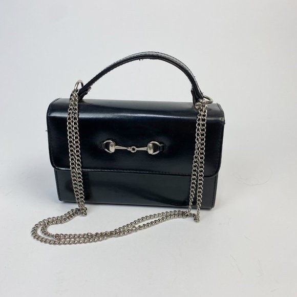 Vintage HORSE BIT Boxy CHAIN Bag - Picture 2 of 6